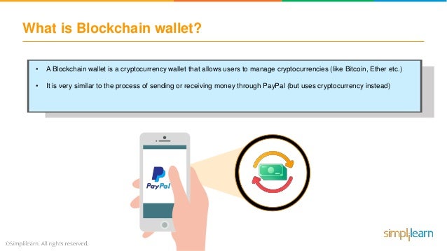 Blockch!   ain Wallet Tutorial How Blockchain Wallet Works Blockchain - 